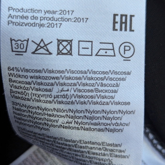 VILA VIFELLOW DRESS - sheath dress - total eclipse SZ XL - Picture 13 of 13